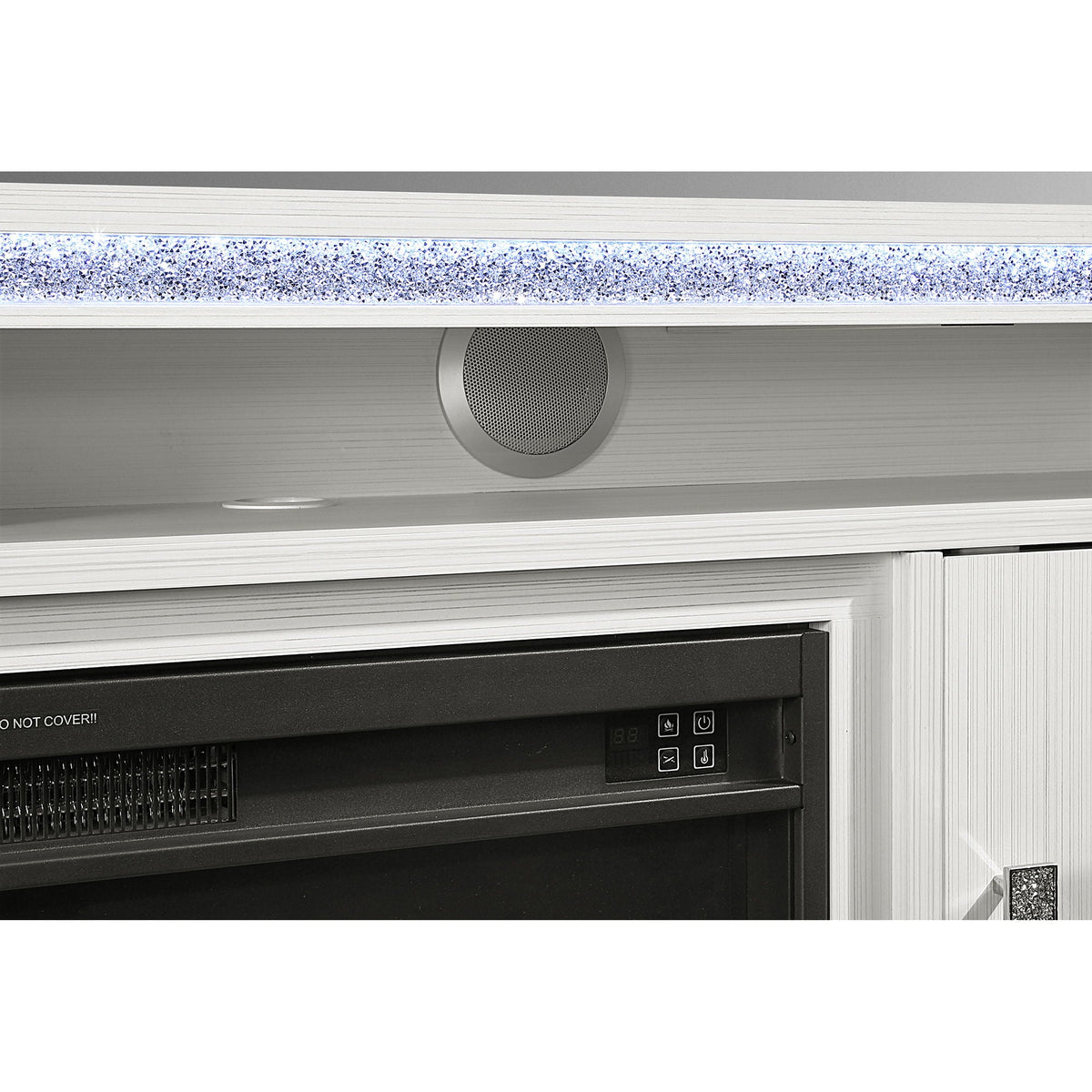 Almera - Fireplace With Adjustable Temperature And LED Options