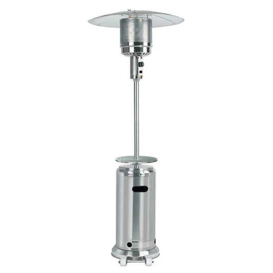 Patio Heater- 87'' Tall Stainless Steel AZ Patio Heater with Table