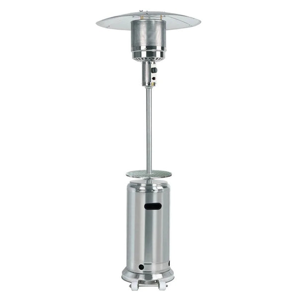 Patio Heater- 87'' Tall Stainless Steel AZ Patio Heater with Table