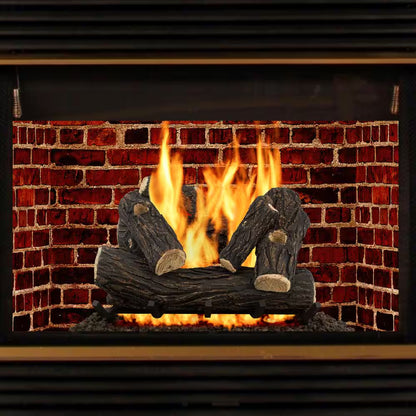 Willow Oak 24 In. Vented Gas Log Set