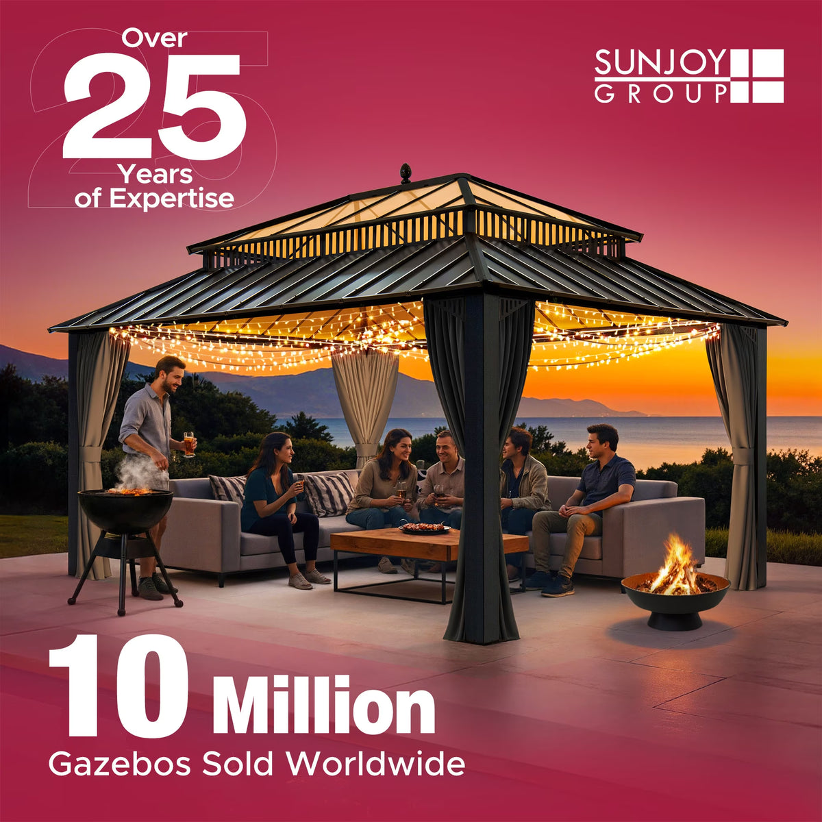 28 in Smokeless Fire Pit with Removable Ash Pan, Outdoor Portable Wood Burning Fireplace with PVC Cover and Fire Poker ,Ideal for Camping, Bonfire, and Backyard, Black